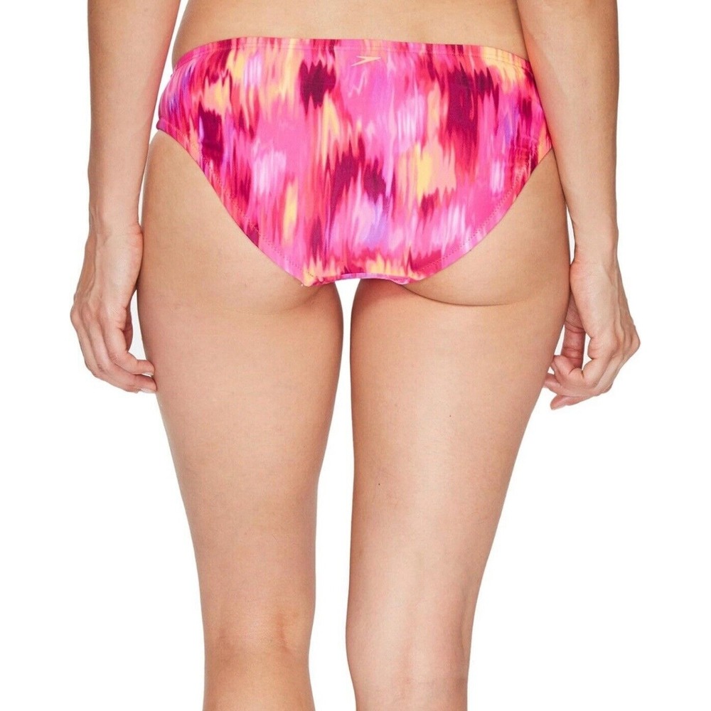 Size XL Swimsuit Speedo Women's Print Hipster Bottom Pink Granatina X-Large NWT‎